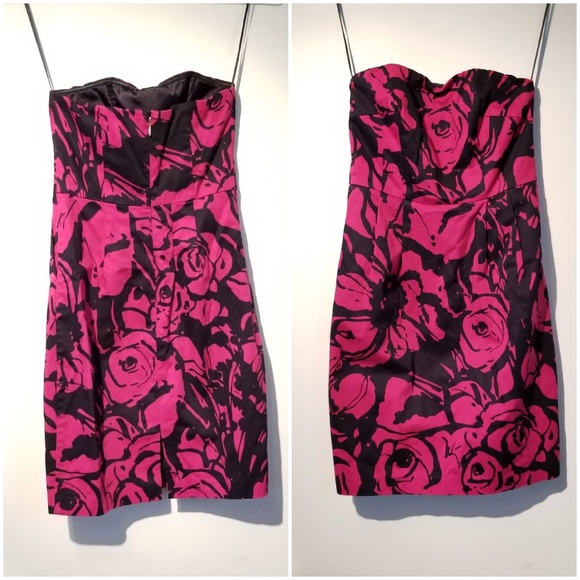 Express Design Studio Strapless Dress Size 0 - Picture 1 of 8